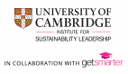 University of Cambridge Institute for Sustainability Leadership in collaboration with GetSmarter